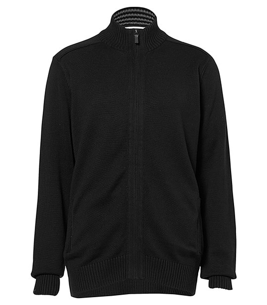 Knit Zip Cardigan