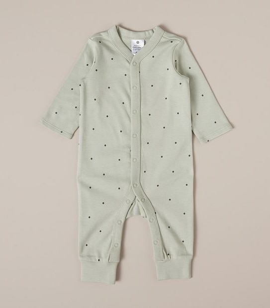 3 Pack Baby Organic Cotton Snap Coveralls