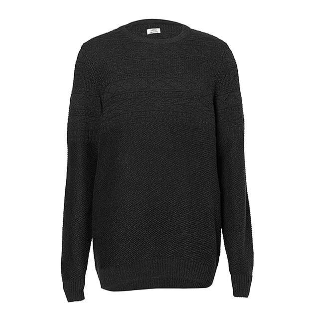 Crew Neck Jumper - Black | Target Australia