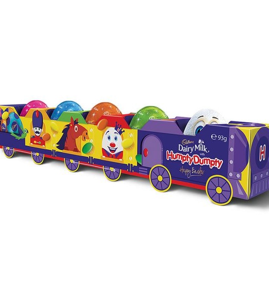 Cadbury Dairy Milk Humpty Dumpty Happy Easter Express Train - 93g