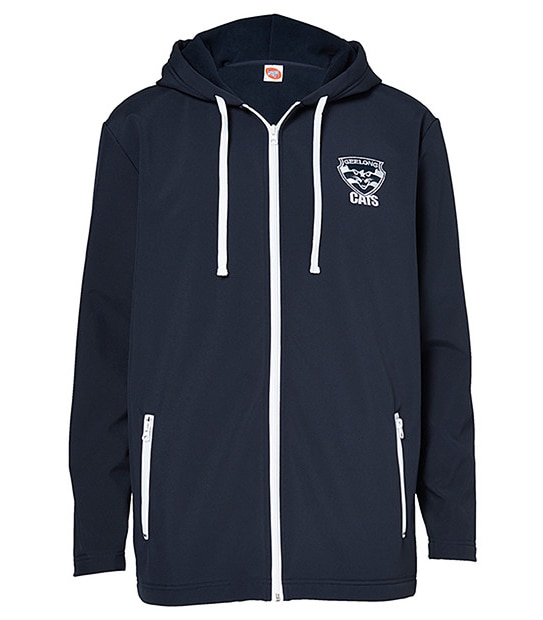 Men's AFL Hooded Jacket Geelong Cats Target Australia