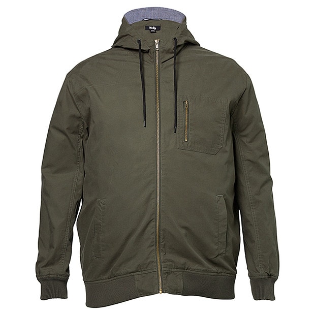 Mr Big Hooded Bomber Jacket