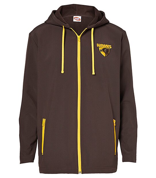 Men's AFL Hooded Jacket - Hawthorn Hawks