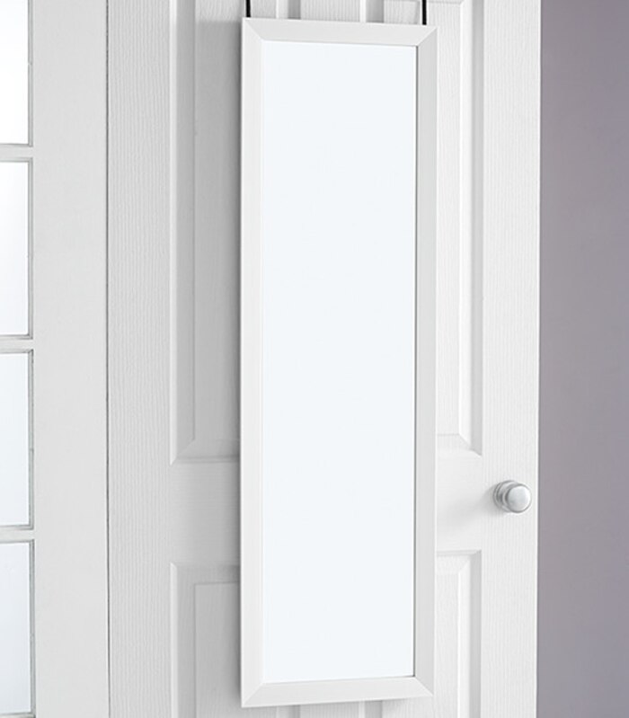 How To Hang A Mirror On The Back Of Your Door Mirror Ideas
