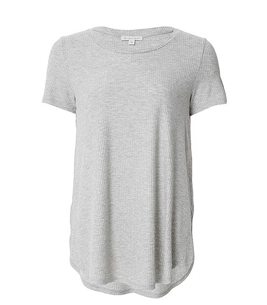 Ribbed Tulip Tunic - Grey Marle 4 of 5