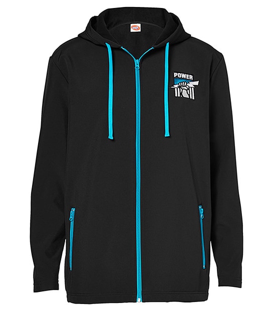 Men's AFL Hooded Jacket - Port Adelaide Power