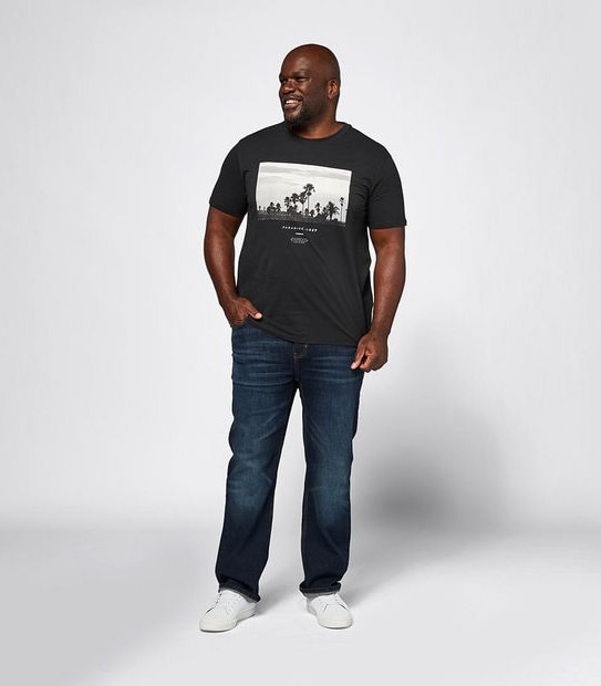 Mr Big Palm Print T-Shirt