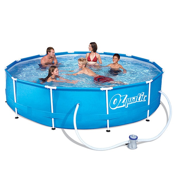 Ozquatic Steel Pro Frame Pool Set 3.66m