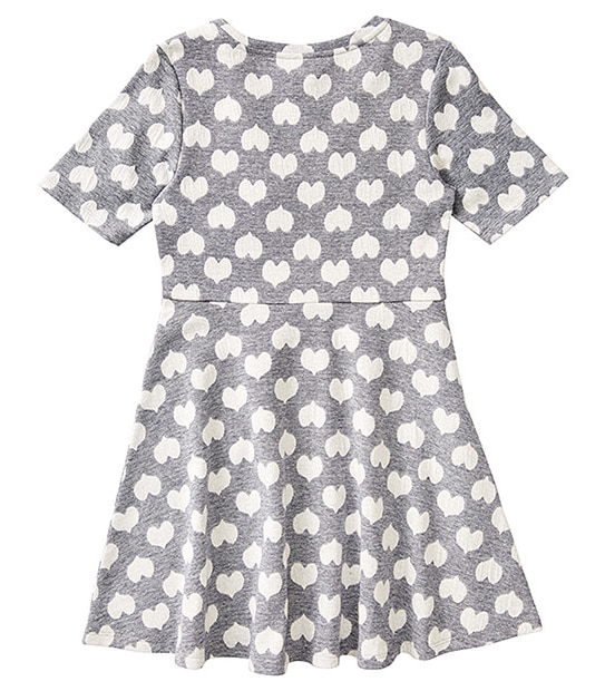 Girls' Heart Skater Dress 2 of 3