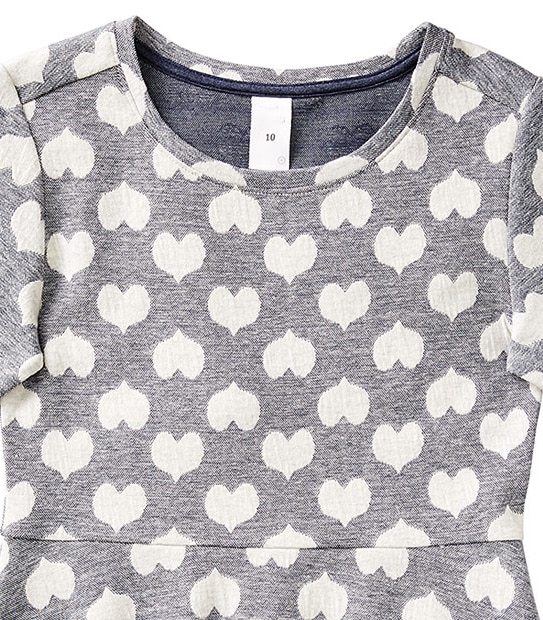 Girls' Heart Skater Dress 3 of 3