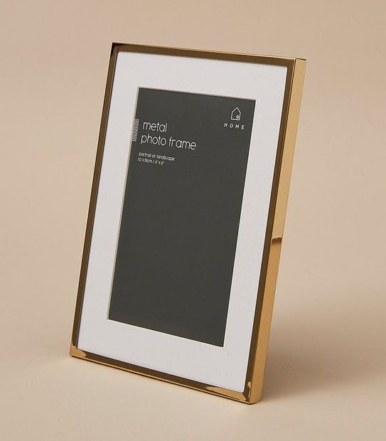 Metal Photo Frame - 4" x 6"