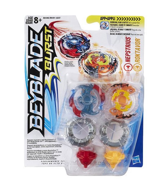 Beyblade Burst Pack 2 Dual Tops Assorted