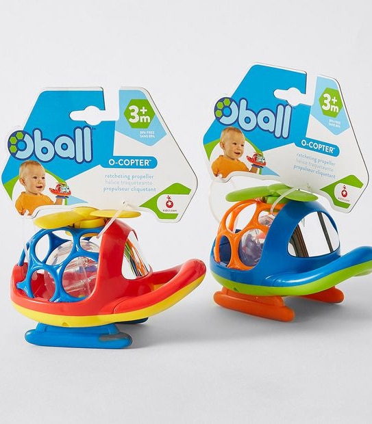 Oball Rattle O-Copter Toy Assorted