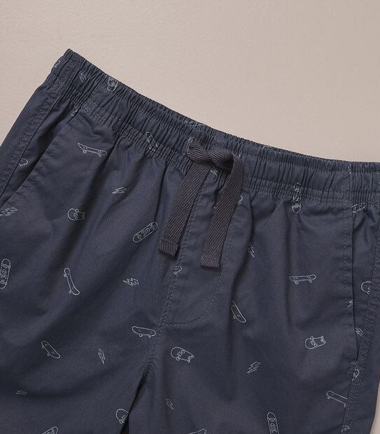 245561_17 VOLLEY SHORT TABLE SKATEBOARD AOP - NAVY