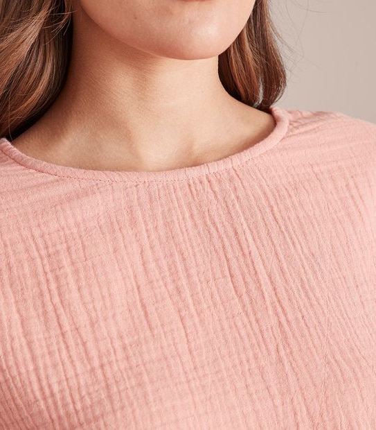 Mary Woven T-Shirt