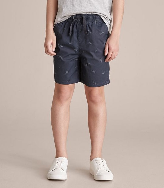 245561_17 VOLLEY SHORT TABLE SKATEBOARD AOP - NAVY