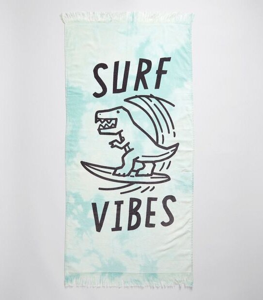 Surf Vibes Kids' Beach Towel