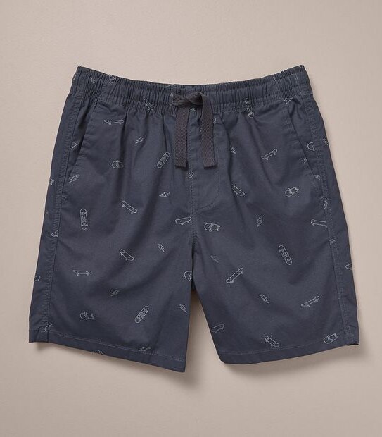 245561_17 VOLLEY SHORT TABLE SKATEBOARD AOP - NAVY