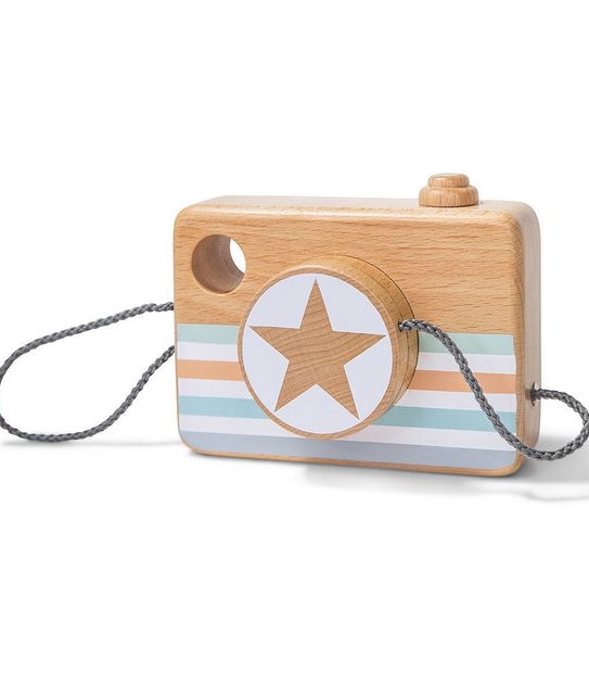 Young Ones Wooden Camera With Strap