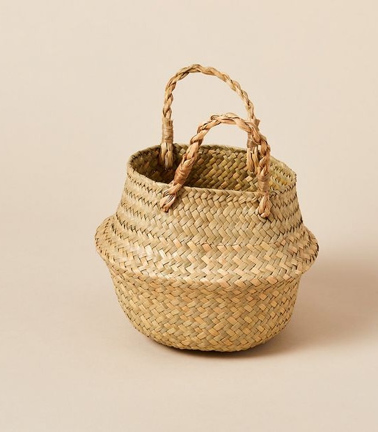 Mini Seagrass Belly Basket