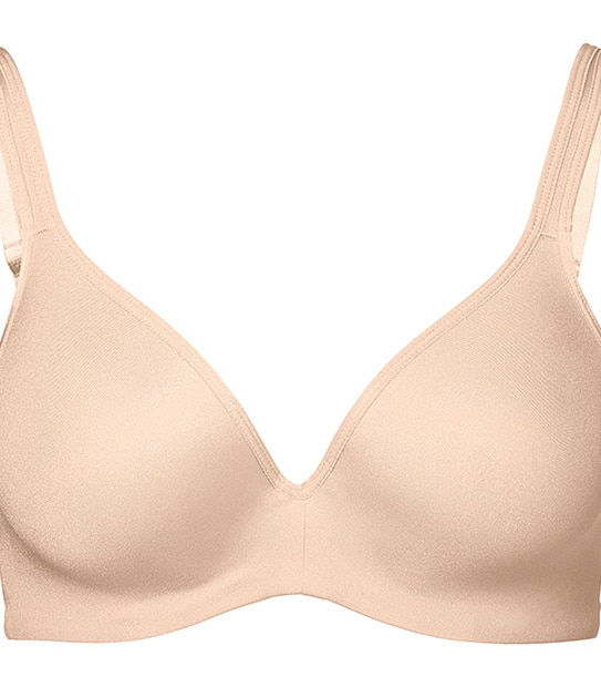 Hidden Underwire Back Smoothing Bra - Skin, Style:YZDKT