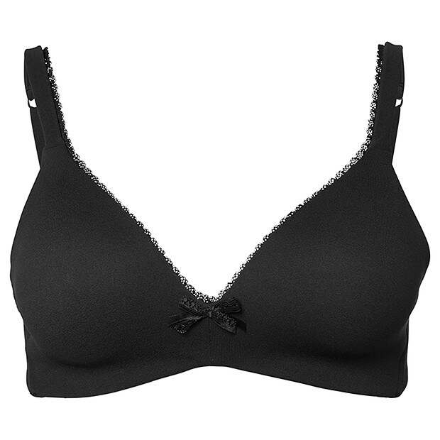 Soft Comfort Wirefree Bra - Black, Style:TLNW046 Soft Comfort Wirefree Bra - Black, Style:TLNW046