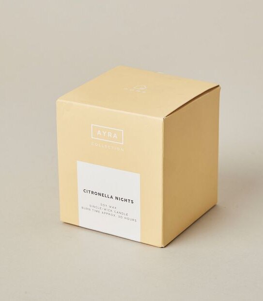 Ayra Citronella Nights Candle