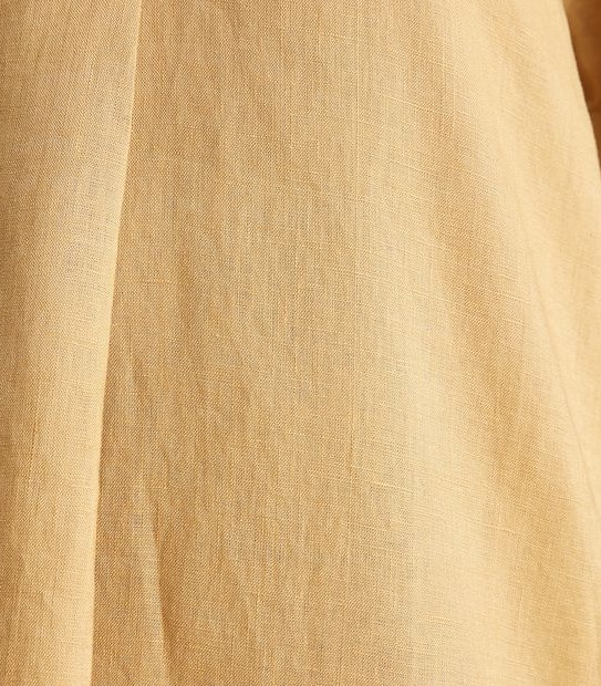 European Linen Popover Dress