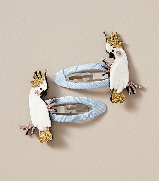 2 Pack Cockatoo Hair Clips