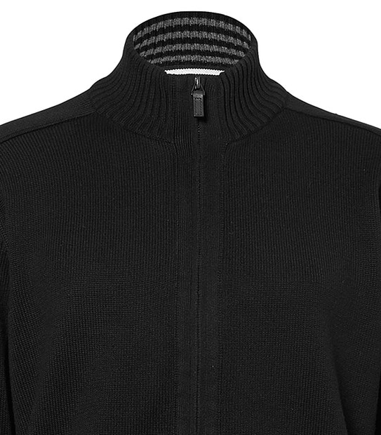 Knit Zip Cardigan