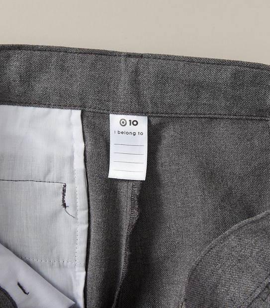 Structured Twill School Shorts