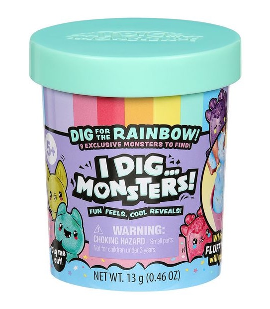 I Dig… Monsters Surprise Mini Ice-Cream Tub Assorted