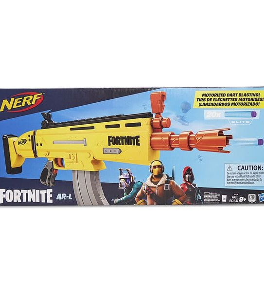 Nerf Fortnite Motorized AR Rippley Blaster Ages 8+ New Toy Game Gun Fire  Fight