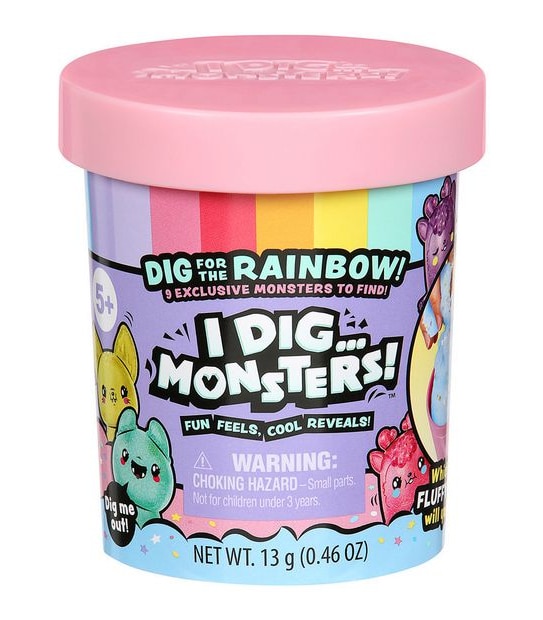 I Dig… Monsters Surprise Mini Ice-Cream Tub Assorted