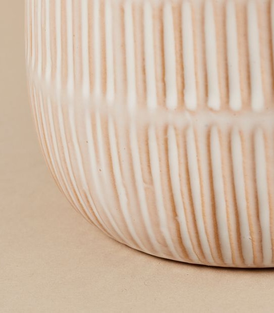 Mini Embossed Pot
