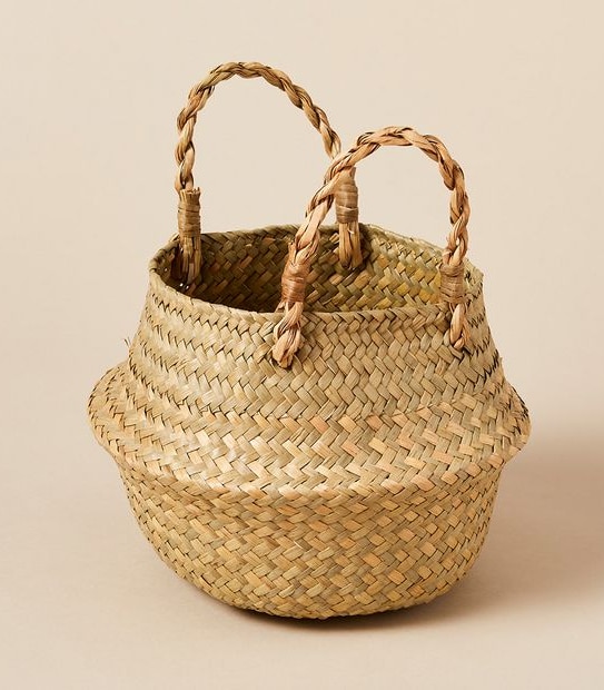 Mini Seagrass Belly Basket