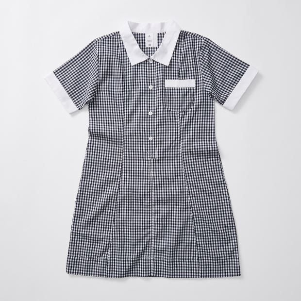 Gingham School Dress Navy Blue Target Australia