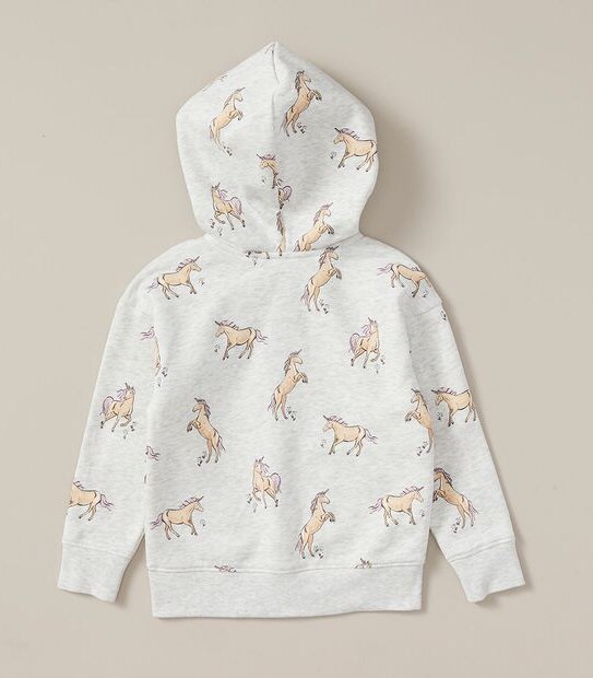 Fashion Zip Through Hoodie