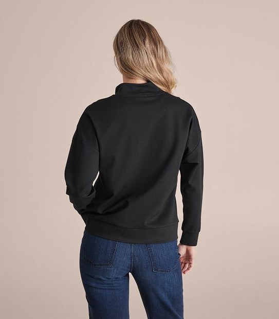 Lounge Zip Neck Jumper