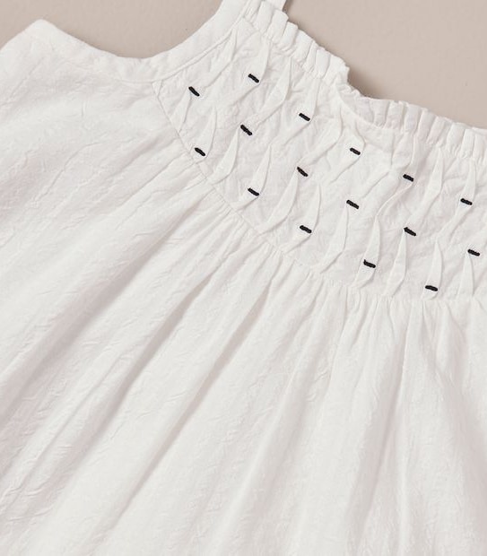 Pintuck Dress