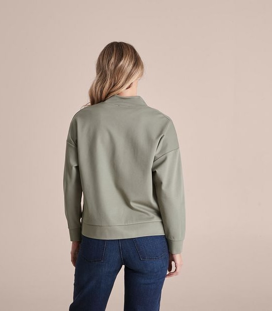 Lounge Zip Neck Jumper