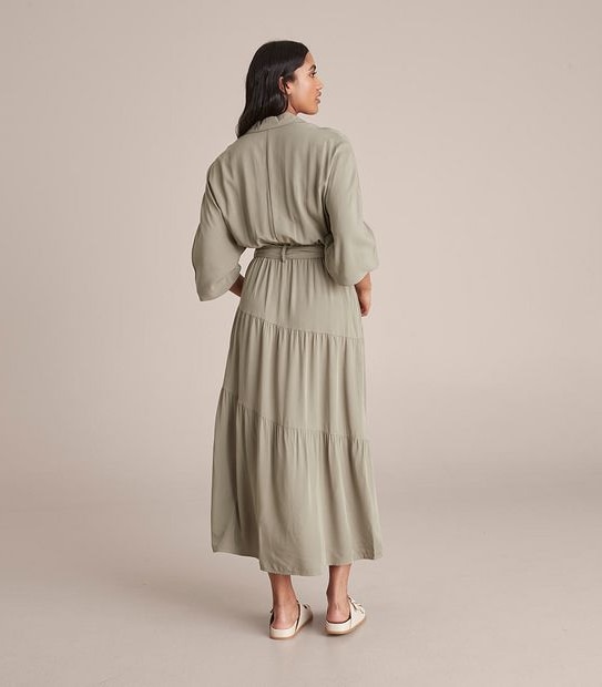 Midi Utility Shirt Dress
