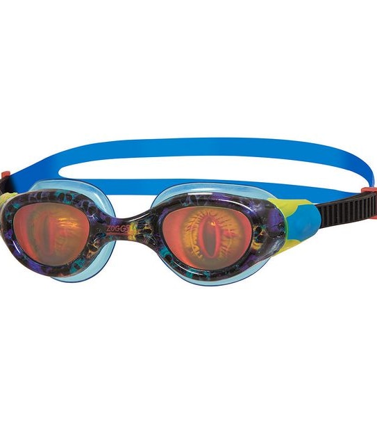 Sea Demon Hologram Goggles - Blue
