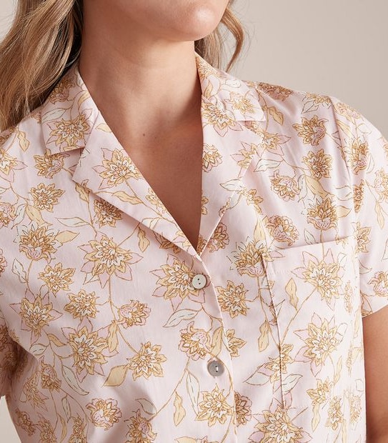 Cotton Poplin Sleep Pyjama Set