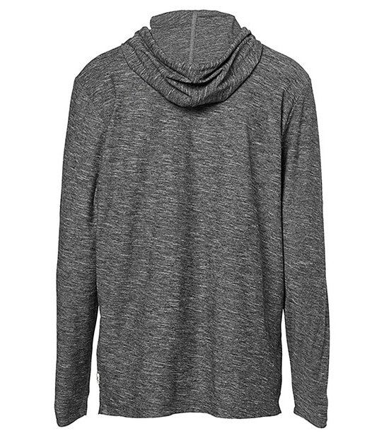 Long Sleeve Hooded Henley Top 2 of 3