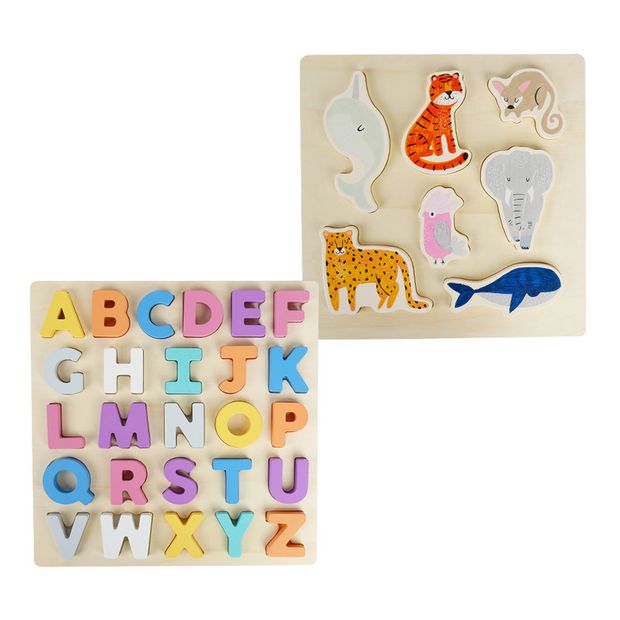 target alphabet puzzle