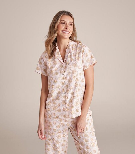 Cotton Poplin Sleep Pyjama Set