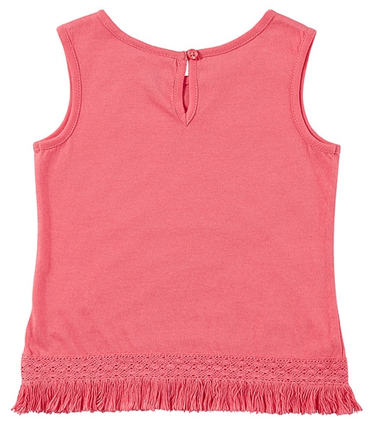 Girls' Fringe Hem Tank Top 2 of 3