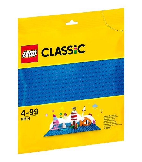 LEGO&reg; Classic Blue Baseplate 10714