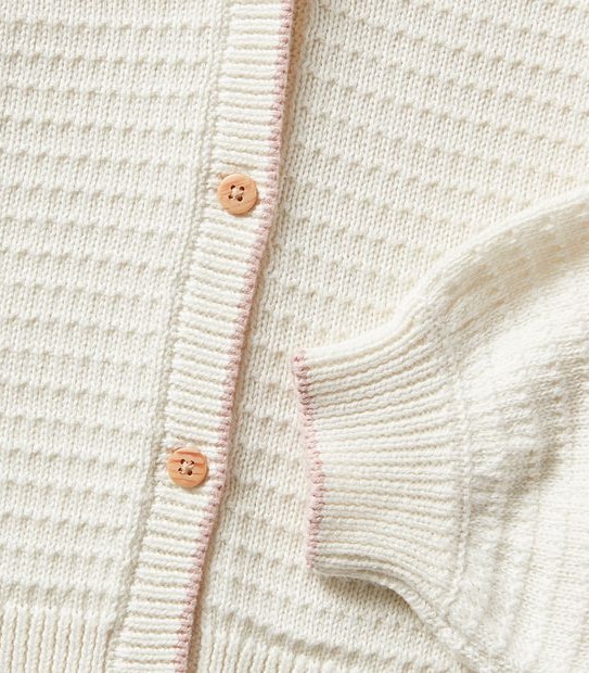 Waffle Cardigan